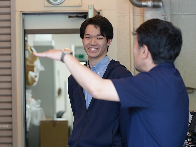 入社前は、仕事内容についてあまり詳しく分かっていませんでした